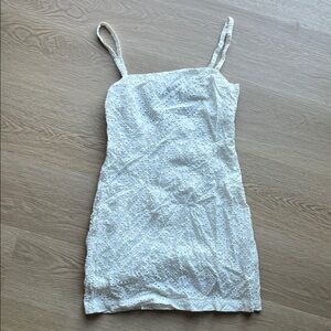 100% Cotton Urban Outfitters White Eyelet Sundress